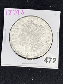 1879 S Morgan Silver Dollar Coin