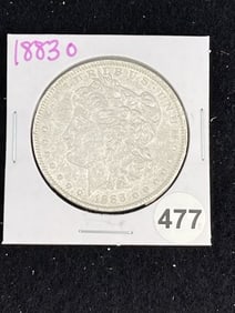 1883 O Morgan Silver Dollar Coin