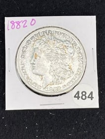 1882 O Morgan Silver Dollar Coin