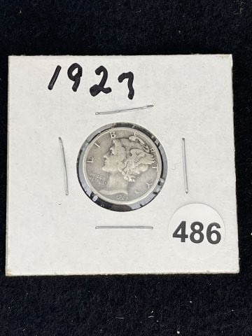 1927 Mercury Dime Coin (1 of 2)