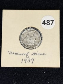 1939 Mercury Dime Coin
