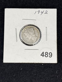 1942 Mercury Dime Coin