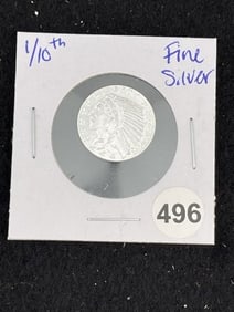 1/10th Fine Silver Coin