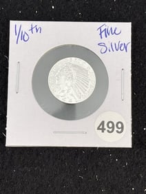 1/10th Fine Silver Coin