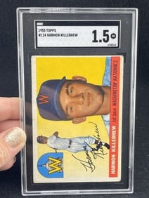 1955 Topps Harmon Killebrew Baseball Card