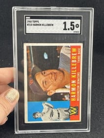 1960 Topps Harmon Killebrew Baseball Card