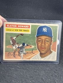 1956 Topps Elston Howard Baseball Card