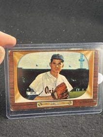 1955 Bowman Preacher Roe Baseball Card