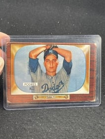 1955 Bowman John Podres Baseball Card