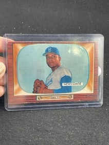 1955 Bowman Don Newcombe Baseball Card
