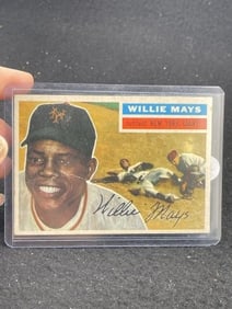 1956 Topps Willie Mays Baseball Card