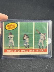 1959 Topps Willie Mays Baseball Card