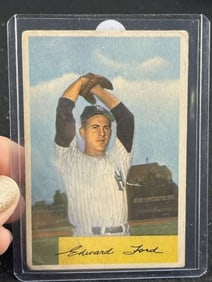 1954 Bowman Whitey Ford Baseball Card