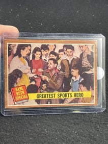 1967 Topps Babe Ruth Baseball Card