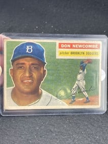 1956 Topps Don Newcome Baseball Card