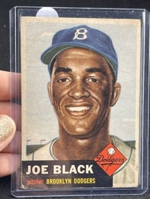 1953 Topps Joe Black Baseball Card