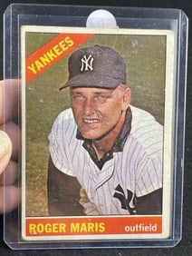 1966 Topps Roger Maris Baseball Card