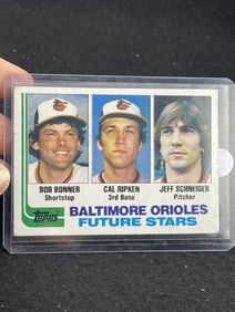 1982 Topps Cal Ripken Jr. Rookie Baseball Card