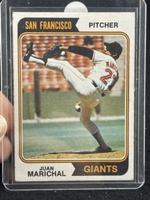 1974 Topps Juan Marichal Baseball Card
