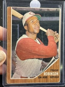 1962 Topps Frank Robinson Baseball Card