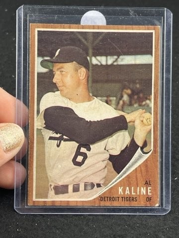 1962 Topps Al Kaline Baseball Card (1 of 2)