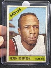 1966 Topps Frank Robinson Baseball Card
