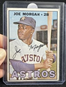 1967 Topps Joe Morgan Baseball Card