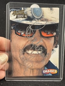 Richard Petty Hand Signed Authentic Autograph Card