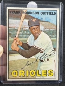 1967 Topps Frank Robinson Baseball Card
