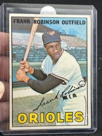 1967 Topps Frank Robinson Baseball Card