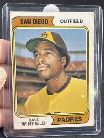 1974 Topps Dave Winfield Baseball Card (1 of 2)