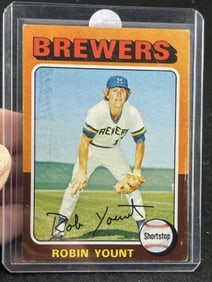 1975 Topps Robin Yount Baseball Card