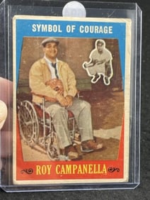 1959 Topps Roy Campanella Baseball Card