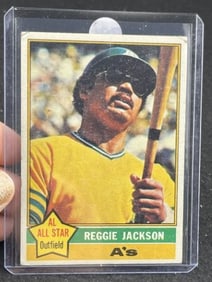 1976 Topps Reggie Jackson Baseball Card