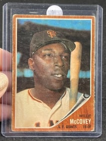 1962 Topps Willie McCovey Baseball Card