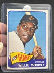 1965 Topps Willie McCovey Baseball Card
