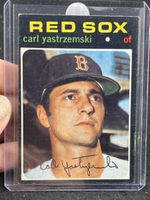1971 Topps Carl Yastrzemski Baseball Card