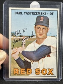 1967 Topps Carl Yastrzemski Baseball Card