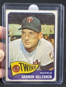 1965 Topps Harmon Killebrew Baseball Card