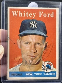 1958 Topps Whitey Ford Baseball Card
