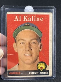 1958 Topps Al Kaline Baseball Card