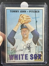 1967 Topps Tommy John Baseball Card