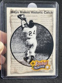 2 1992 Upper Deck Willie Mays Baseball Card