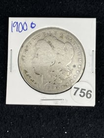 1900 O Morgan Silver Dollar Coin