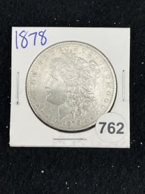 1878 Morgan Silver Dollar Coin
