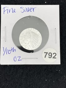 1/10th Fine Silver Coin