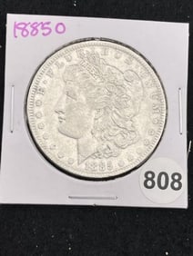 1885 O Morgan Silver Dollar Coin