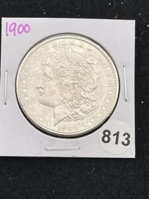 1900 Morgan Silver Dollar Coin