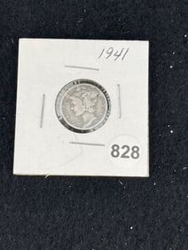 1941 Mercury Dime Coin