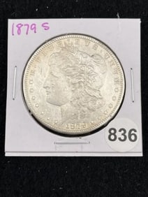 1879 S Morgan Silver Dollar Coin